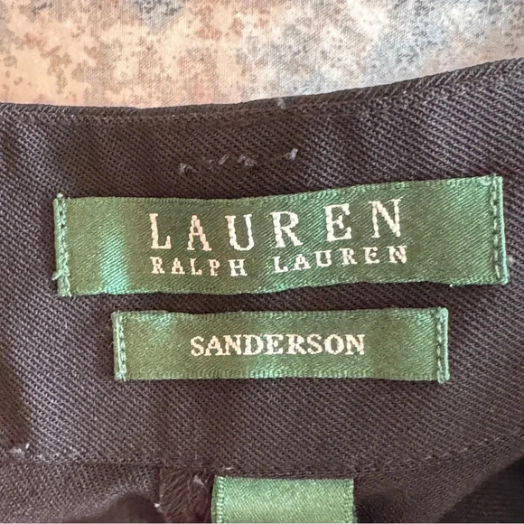 Lauren Ralph Lauren Women Sanderson Straight Pants Black Size‎ 8  Career Office - Picture 11 of 16